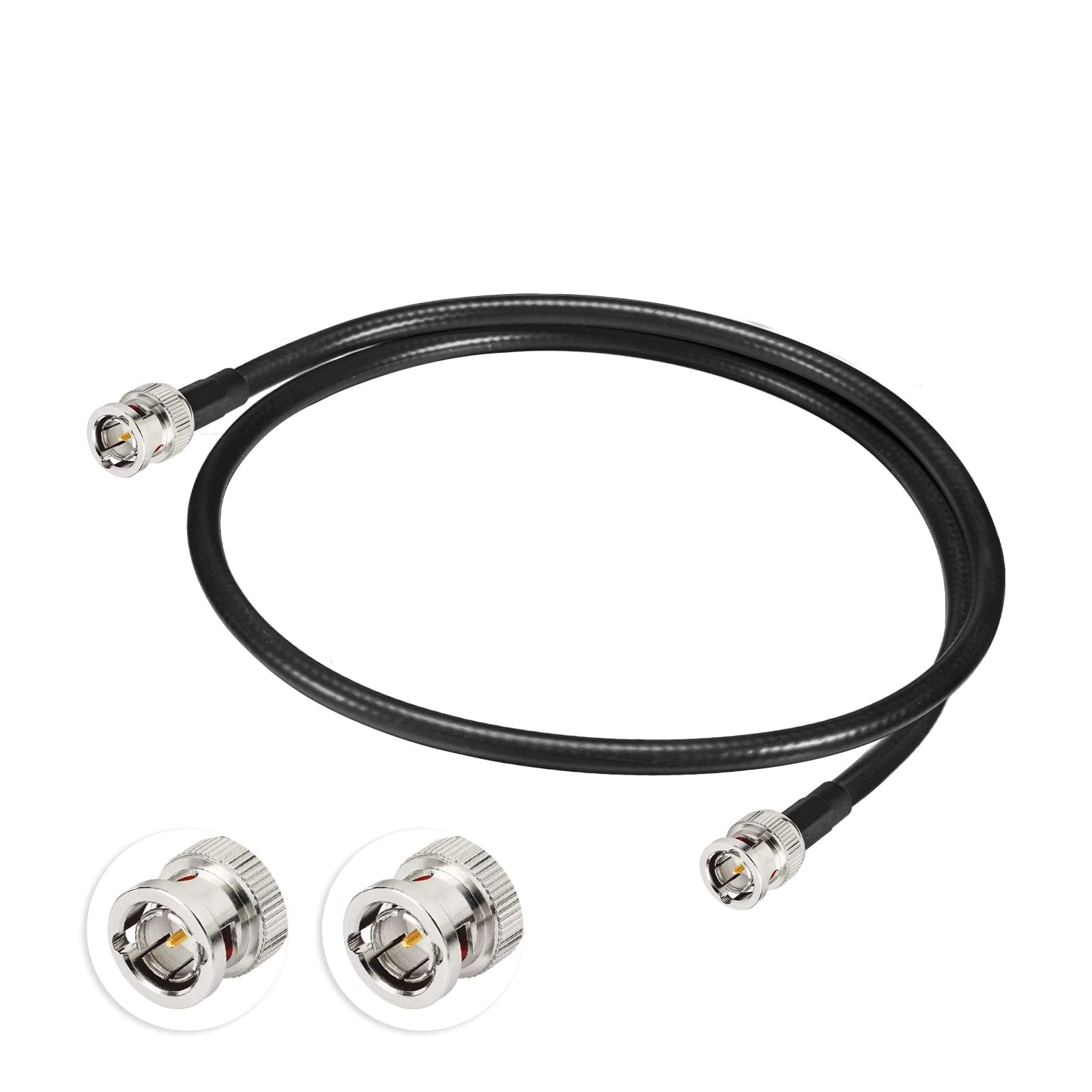 Photo 1 of ****Partial set***
Superbat 3G/6G/12G SDI Cable 3ft BNC Male to BNC Male Cable 75 Ohm Belden 1694A Black for Cameras CCTV BMCC Video,Supports HD-SDI 3G-SDI 6G-SDI Video Jumper