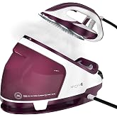 Martisan Steam Generator Iron for Clothes, LED Steam Station, 1800W Power, 8 Bar Max Pressure, 1.9L Water Tank, 550g/min Steam Burst, Auto Off, Ceramic Soleplate, Fast Wrinkle Removal, Purple