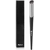 DUcare Concealer Brush Under Eye, Small Angled Brush for Liquid Cream | Precision Tapered Tip for Dark Circles &amp; Puffiness, Soft, Multi-used