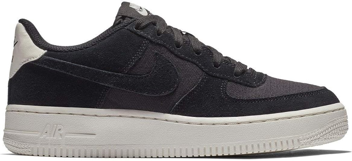 Nike Air Force 1 Suede (gs), Men's Low-Top Low-Top Sneakers, Black (Black/Black/Sail 001), 6 UK 