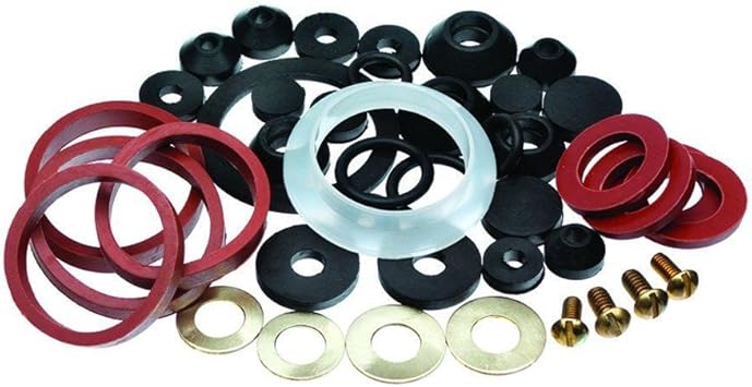 Wideskall Assorted Rubber Faucet Washers Assortment For Sink