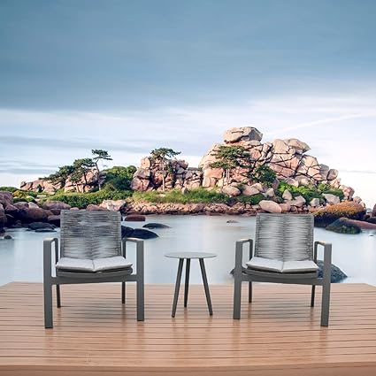 Amazon Com Sunvilla Outdoor Hand Woven Rope Chair Set Patio Furniture Rope Garden Chairs Coffee Table Outdoor Conversation Set Garden Outdoor