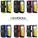 Moto E2 Case, Evocel [Kickstand] [Dual Layer] [Easy Grip] [Textured] Heavy Duty Armor for Motorola Moto E (2nd Generation / 2015 Release), Black (EVO-MOTE2-OO01)