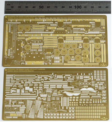 1/700 米海軍エセックス級空母（短船体）スーパーセット