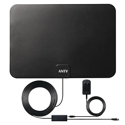 ANTV Indoor TV Antenna, 50 Mile Long Range Amplified Togo | Ubuy