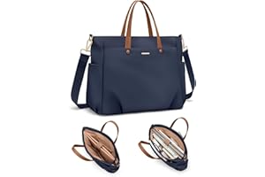 Laptop Tote Bag Computer Shoulder Bag for Women, Laptop Carrying Case Stylish Handbag for Work Travel
