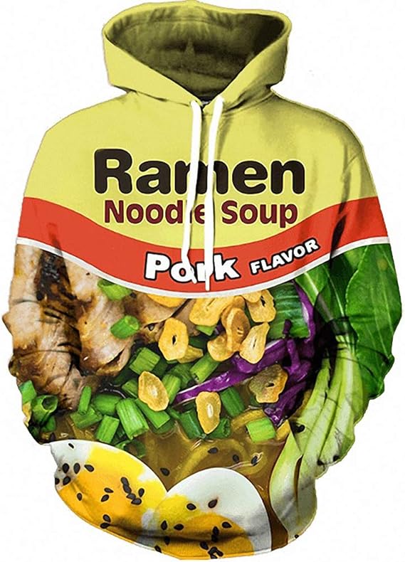 ramen noodle hoodie shrimp