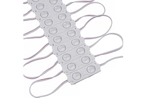 Q QINGCHEN LED Modules for Sign 1.2W Constant Current 12V DC 6500K White for Advertising Light box Letter (100pcs Pack)