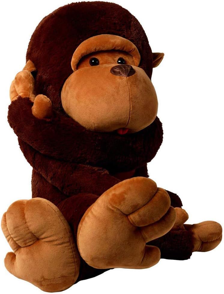  Rilkean Heart (TM)Paul The Giant Monkey Stuffed Plush Toy, Kids Loving Gift, Perfect Bithday Present(Large)