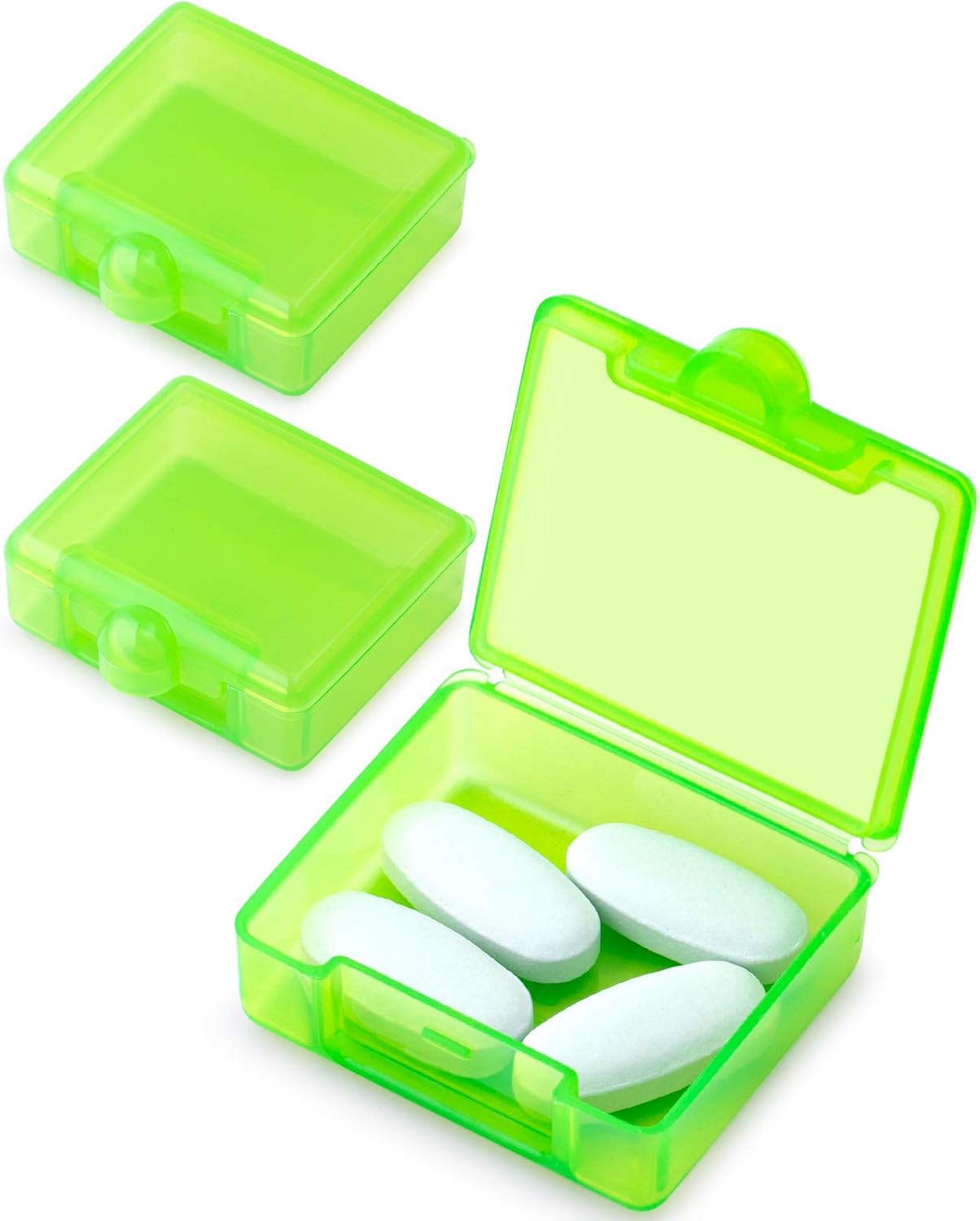 Small Pocket Pill Case(3 Pack), Barhon Daily Single Pill