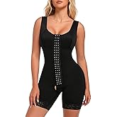 woahee Fajas Colombianas Shapewear for Women Full Faja Body Shaper Tummy Control Compression Garments Black, SW05