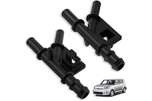 STREYTOTEK 2 Pcs 16264-21090 Automobile Water Pipe Joint Hose Connector, Fits for Toyota Scion XB 2008-2015 Mark X Corolla Rumion Blade Auris 2.4L, 1626421090 Hose Water By-Pass