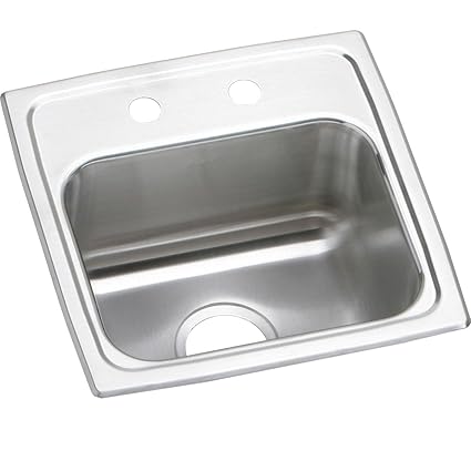 Elkay Lustertone Blr15162 Single Bowl Top Mount Stainless Steel
