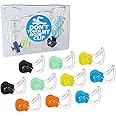 Linwnil 10Pcs Nose Clip for Swimming Nose Plugs for Kids and Adults Multi-Color
