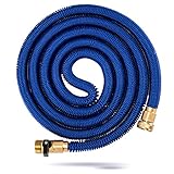 Kevri Expandable Garden Hose (50 Feet) Tangle and Kink Free Coil | Lawn and Gardening for Plants, Flowers, Vegetables | Heavy-Duty, Multipurpose Home Use