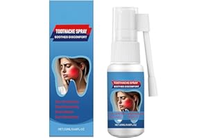 Toothache Relief Spray - Soothes Gum Fast, improves dryness, Mint & Chamomile Formula, Portable Oral Care for Adults (0.68FL.
