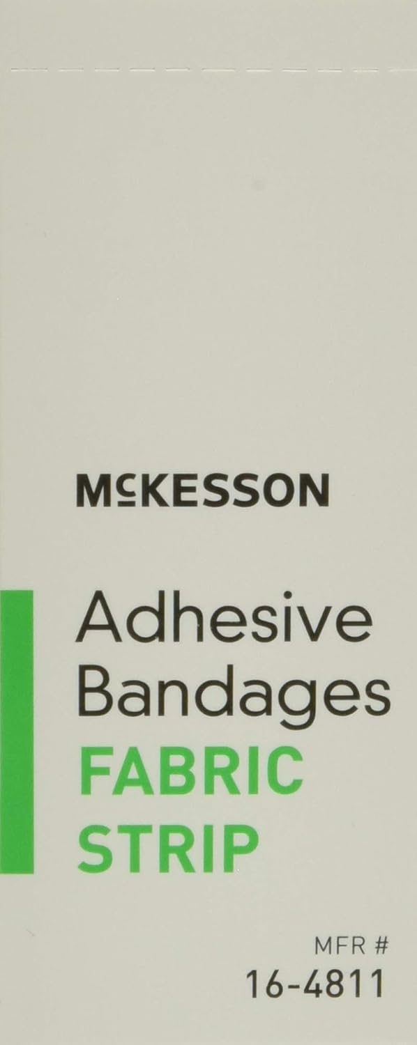 McKesson Performance Bandage Adhesive Fabric Strip, 100 Count (Pack of 2): Health & Personal Care
