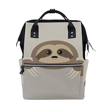 sloth diaper bag