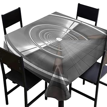 Amazon Com Skdsarts Square Tablecloth Outer Space Decor Galactic