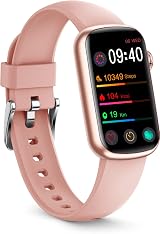 FITVII Slim Fitness Tracker Smartwatch Blood Oxygen Heart Rate BP Sleep IP68