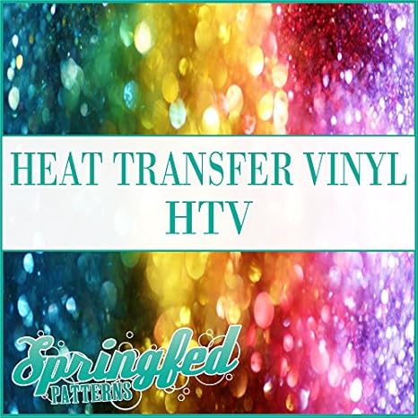 Amazon Com Faux Rainbow Glitter 1 Heat Transfer Vinyl 12 X14