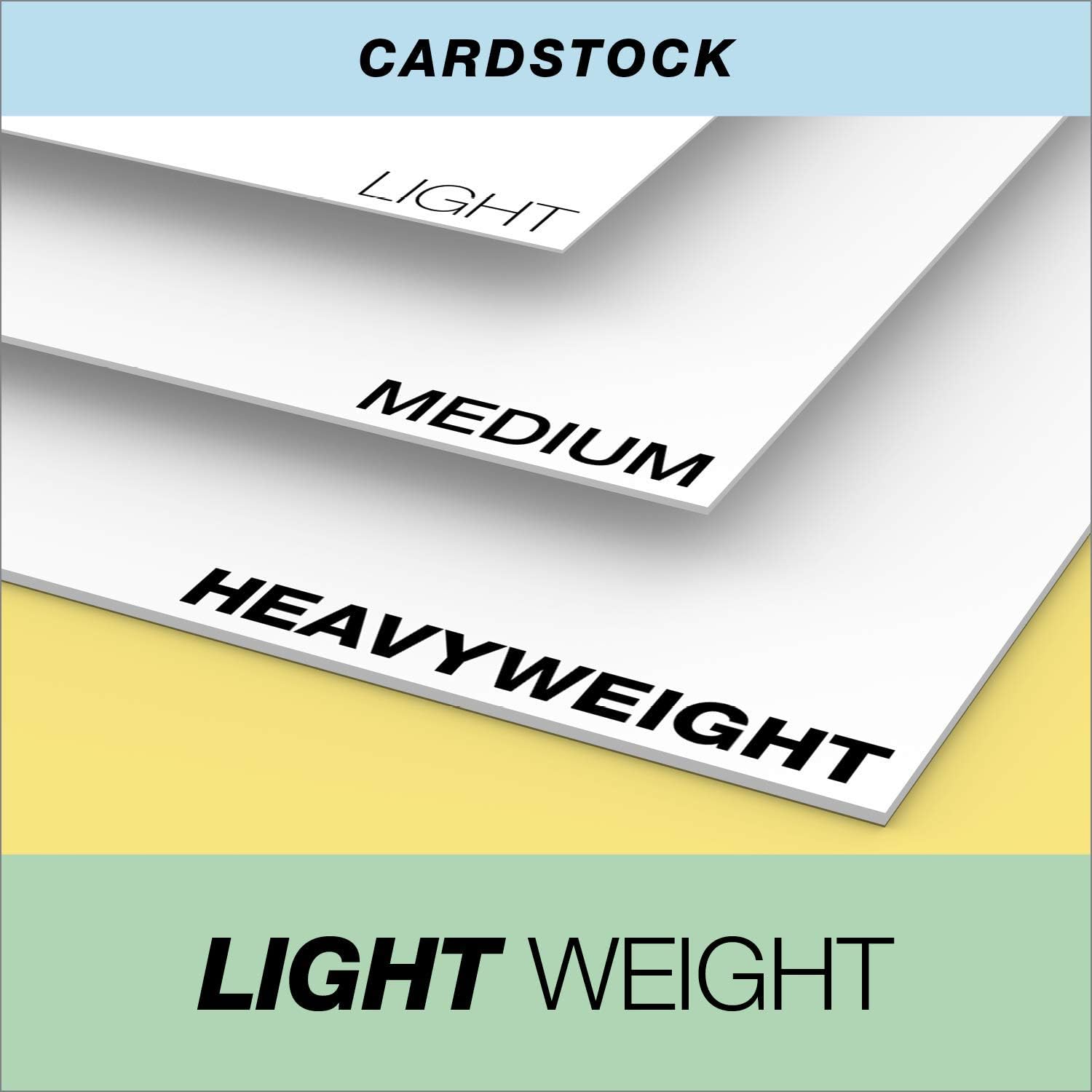 Springhill White Cardstock Paper, 67lb Vellum Bristol, 147gsm, 8.5 x 11 card stock, 1 Ream / 250 Sheets - Lightweight Cardstock with Vellum Finish (016000R) : Touch Screen Tablet Computer Cases : Office Products