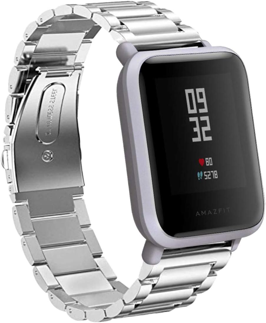 amazfit bip metal band