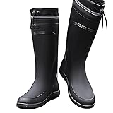 E KAINI Rain Boots for Men Waterproof Mens Knee
