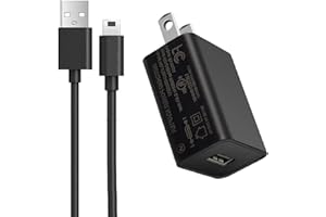 Olort USB-Mini Charger for TI-84 Plus CE/CE Color Graphing Calculator, TI-Nspire CX/CX CAS Graphing Calculator with 5Ft Charging Cord Cable Replacement