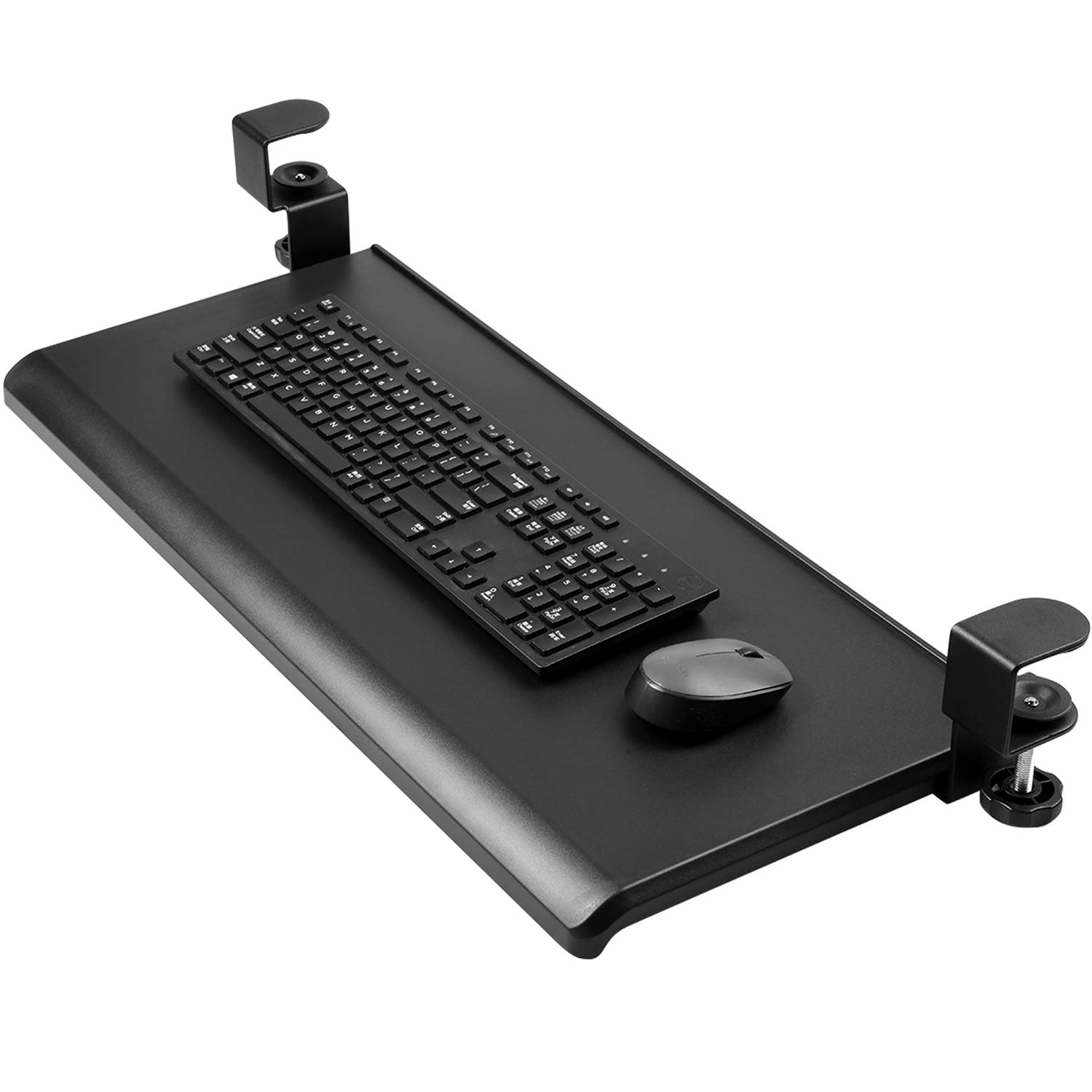 Buy HUANUO Large Keyboard Tray Under Desk with C Clamp (Keyboard Tray