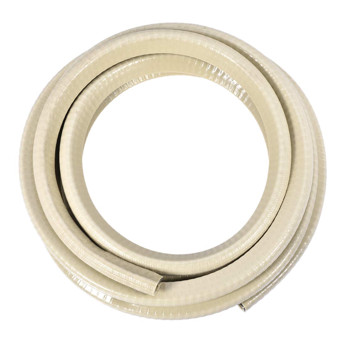 Photo 1 of uxcell Edge Trim U Seal Extrusion Beige U Channel Edge Protector PVC Plastic W Iron Sheet Fits 3/64''-11/64'' Edge 10Ft/3Meter Length