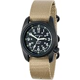BERTUCCI A-2T Vintage Watch | Black Dial-124B Defender Khaki&trade; Nylon Band