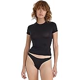 Organic Basics Womens Soft Touch Veil Short Sleeve Tee