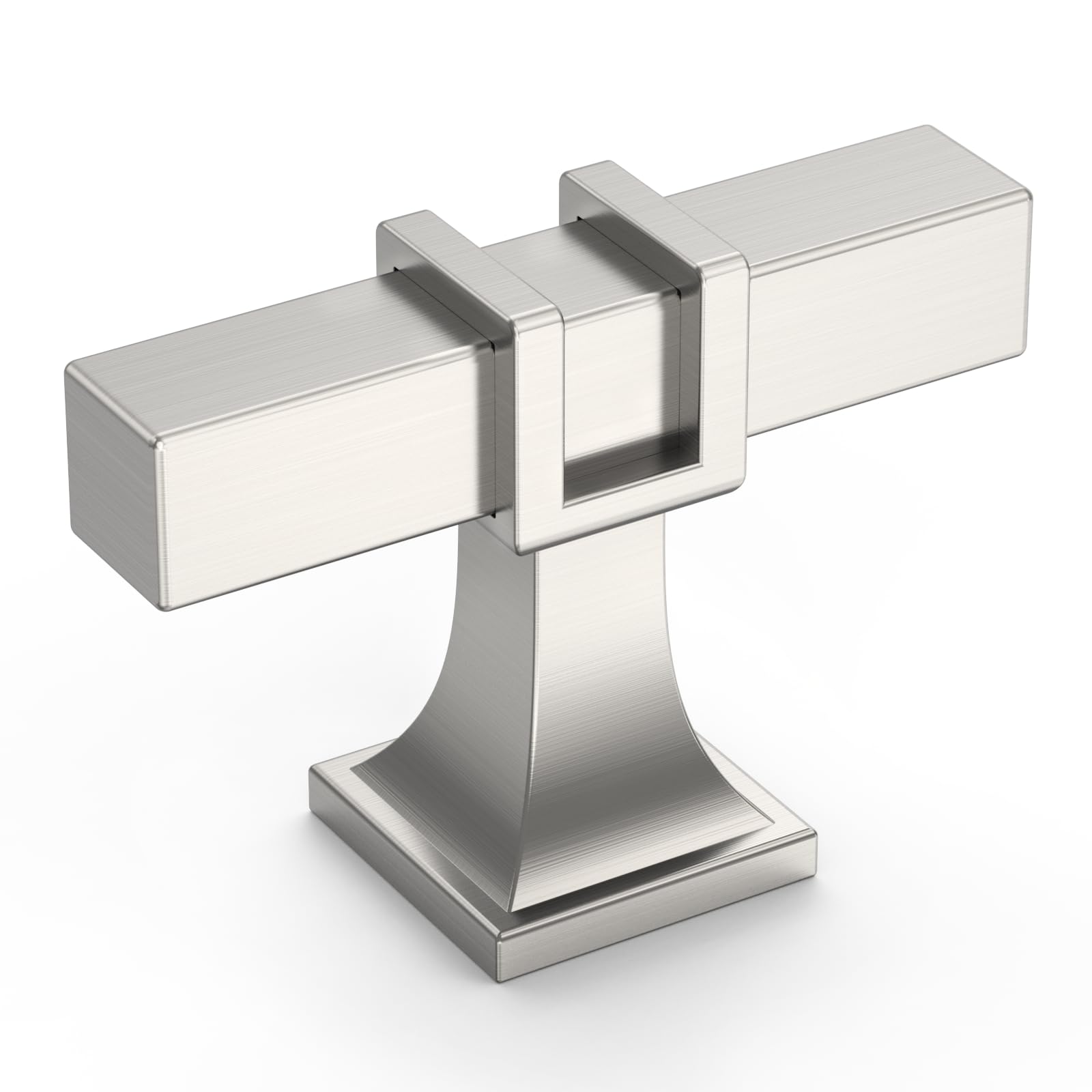 Amerdeco 10 Pack Furniture Knobs Brushed Nickel Cabinet KnobsStainless Steel Drawer Knobs Bar Knobs Knob for Cupboard Door Knob Dresser Knobs Cabinet Knobs UK0003