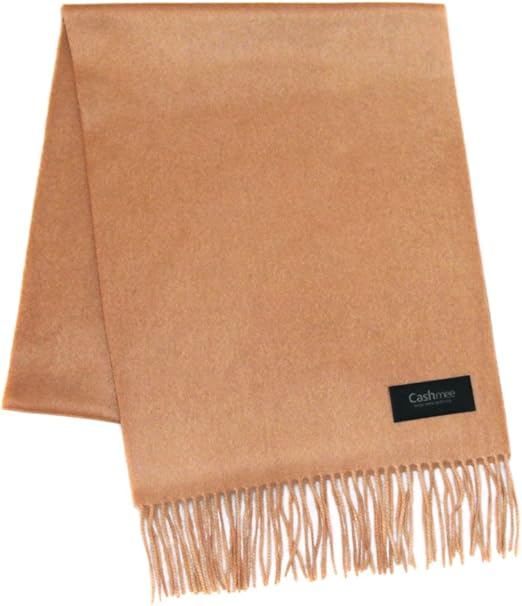 Amazon Cashmee33 ベーシックウェーブマフラー キャメル Y8612 ストール マフラー 通販