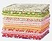 Connecting Threads Print Collection Precut Quilting Fabric Bundle Fat Quarters (Wildflowers and Honey Dawn)
