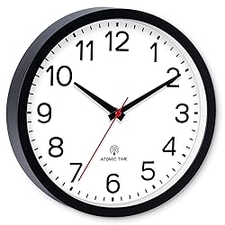 AKCISOT Atomic 14 Inch Wall Clock Analog Clocks for