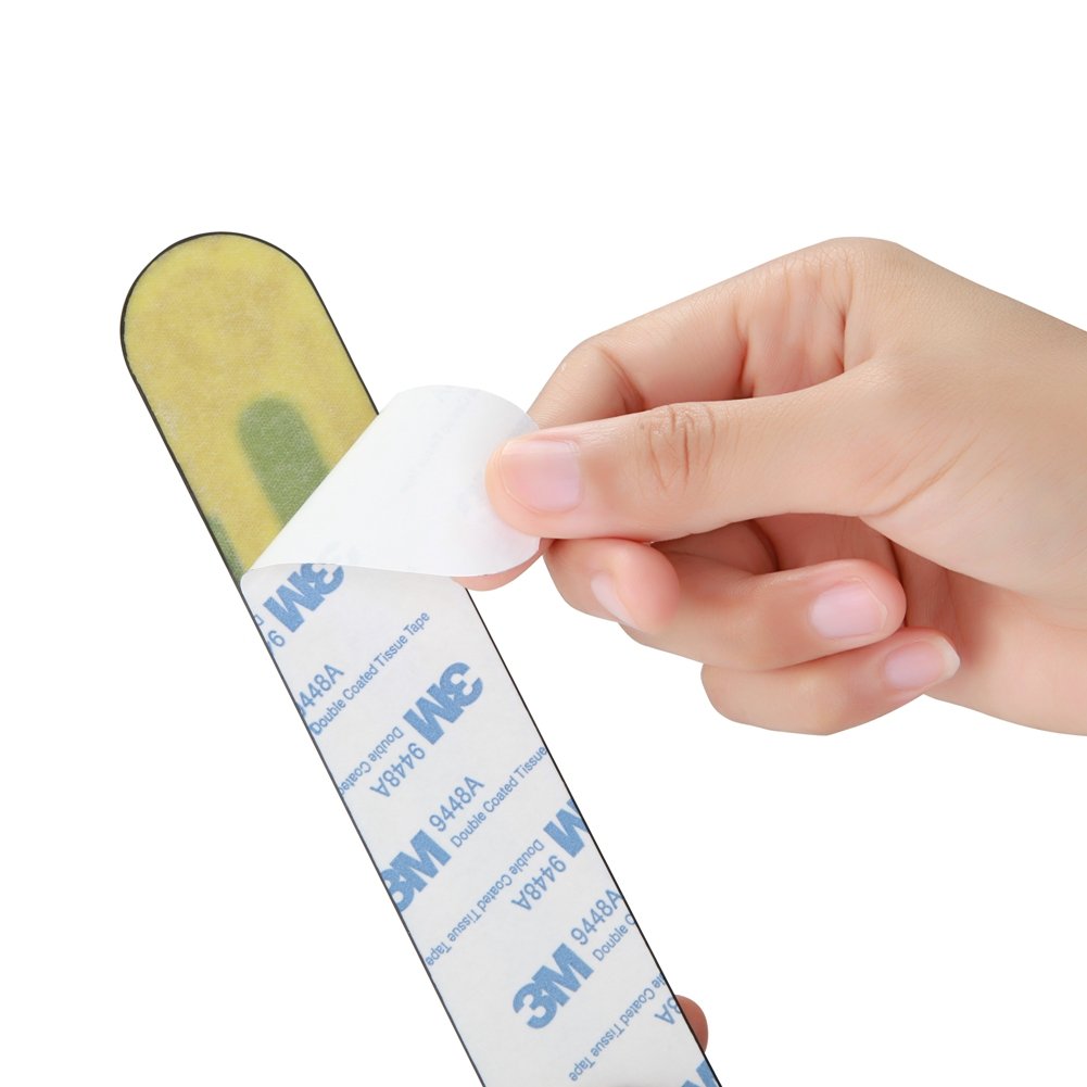 Jasontric Elastic Sticker Holder for iPad Apple Pencil,Sleeve Keeper Elastic Stylus Pocket for Apple Pencil iPad Pro (Blue)