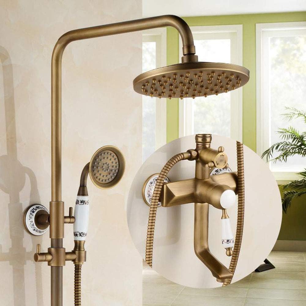 Avety Cuarto De Baño Conjunto De Ducha De Lluvia De Bronce ...