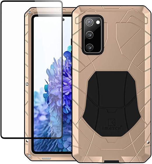Amazon Com Feitenn Samsung S20 Fe 5g Metal Case Galaxy S20 Fe 5g Case Heavy Duty Hard Cover Armor Military Bumper Shockproof Defender Rubber Men Gift Screen Protector For Samsung Galaxy S20 Fe
