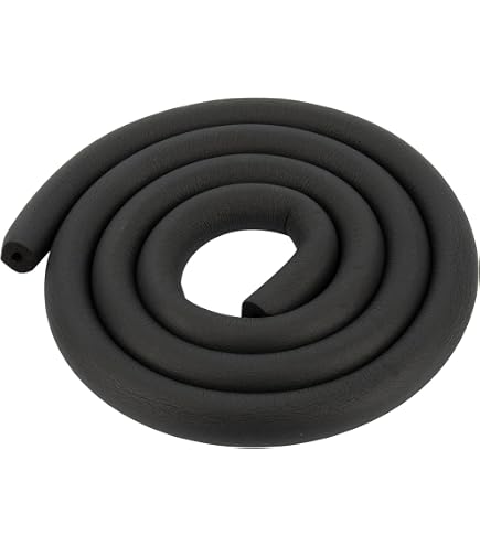 DMiotech Black Foam Grip Tubing - 50mm ID X 7mm Thick X 20" Length For Tool Handles & Insulation