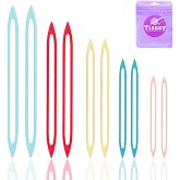 Large Eye Finishing Yarn Needles for Sewing Weaving in Ends,Knitting Crochet Darning Tapestry Plastic Needles for Thick Bulky Yarn