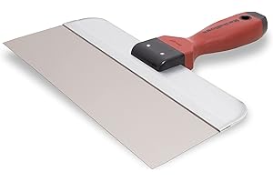 MARSHALLTOWN DuraSoft I Taping Knife,12 Inch, Stainless Steel Blade, Drywall, DuraSoft Handle, 3512SD