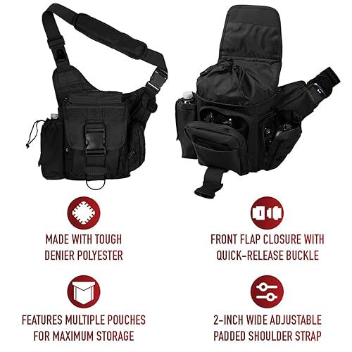 Rothco Advanced Tactical Bag, Black in Kuwait Whizz Tactical