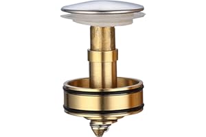 Coppers Kitchen Sink Drain Strainer AntiClogging Stoppers Bounce Cores Strainer Basket Filter Easy to Use Basins Plug Filter 