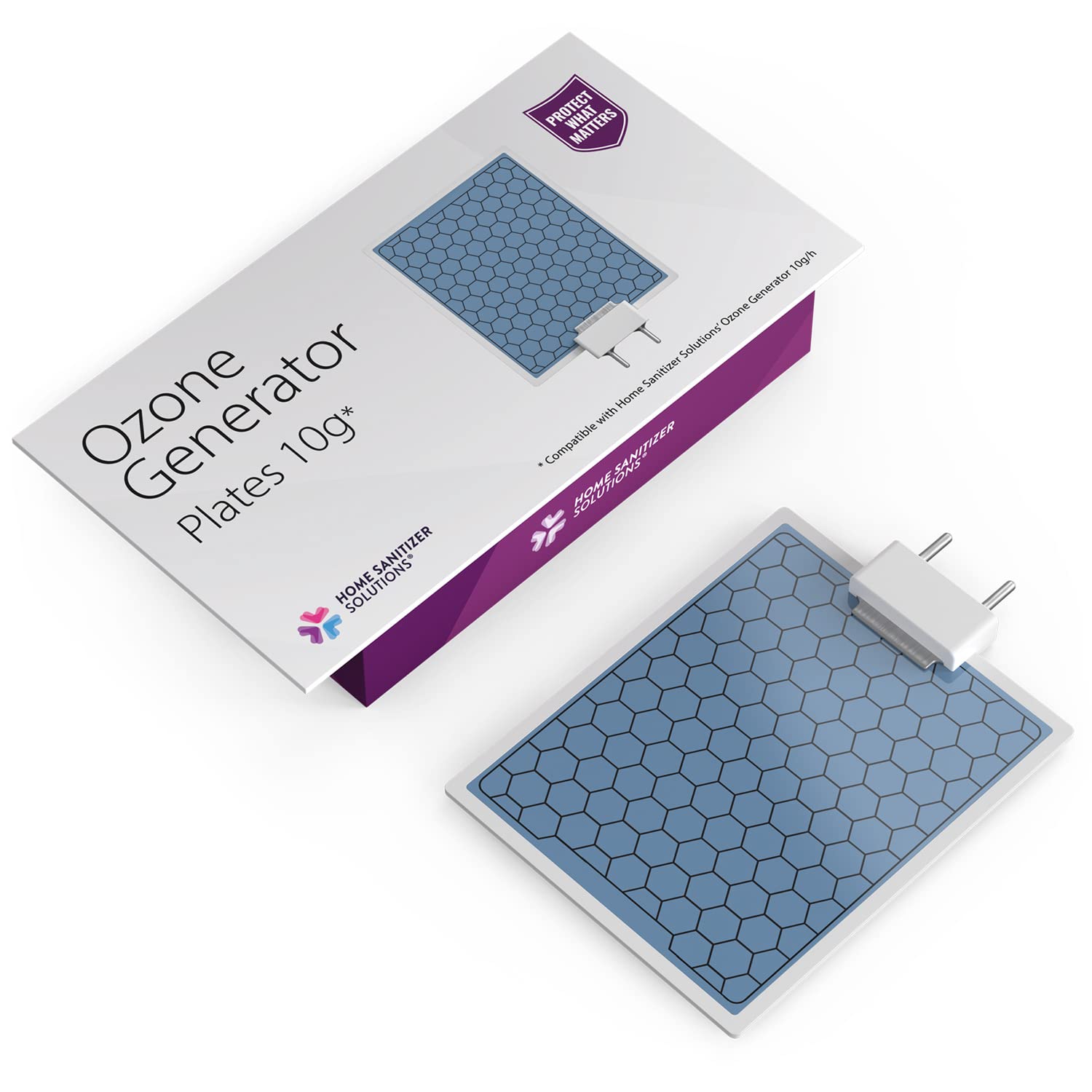 Photo 1 of HOME SANITIZER SOLUTIONS Ceramic Ozone Plate Replacement for Commercial Ozone Generator 10,000mg/h - Increased Usage Hours