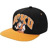 Bioworld Dragon Ball Z Goku Youth Orange & Black Snapback Hat