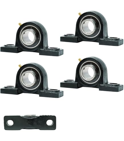 thumbnail image 2 of PGN Bearings UCP215-48 Solid Base Pillow Block Bearing – 3" Bore, Self-Aligning, 2 Bolt, Cast Iron 2 of 4