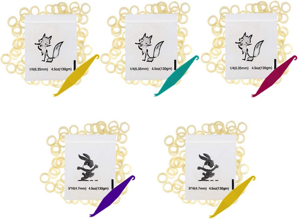 Orthodontic Elastic Bands,500Pcs Dental Orthodontic Elastics Latex