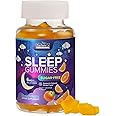 Sleep Gummies for Adults 6mg - Sugar Free Extra Strength Melatonin Gummy, Natural Sleeping Gummy for Adults, Kids, Orange Flavored, Vegan, Non-GMO, Sleep Vitamin Support Supplement - 60 Gummies